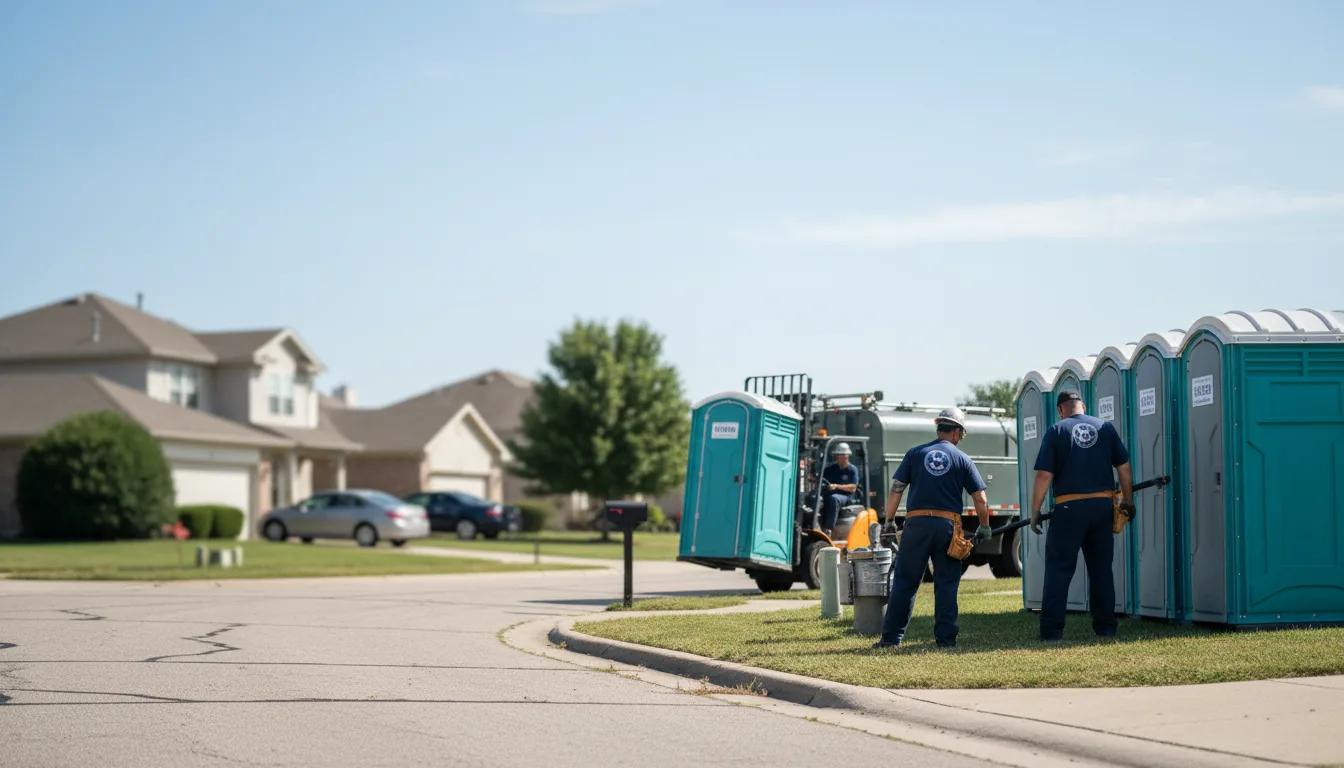 Porta Potty Rental in Jewett, TX near me